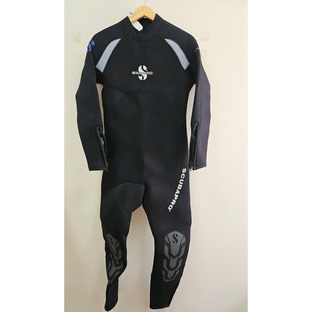 Scubapro Wet Suit Oneflex 7 Diving Full Body Men's Med Black